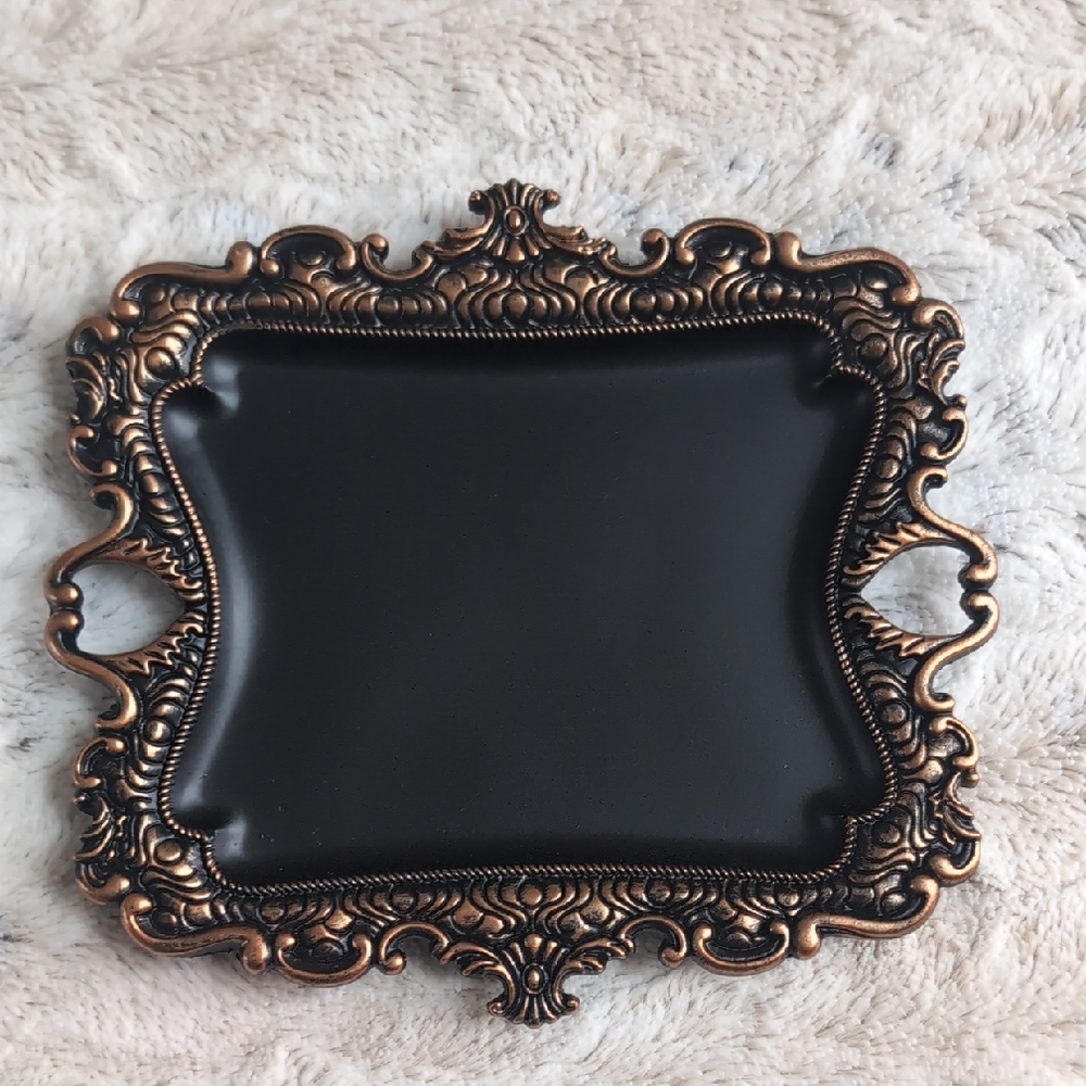 Antique Style Trinket Dish Vintage Jewelry Tray Ring Holder